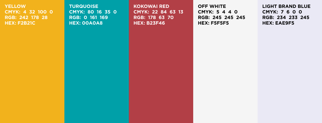 Ta Tahuhu Complimentary Colours