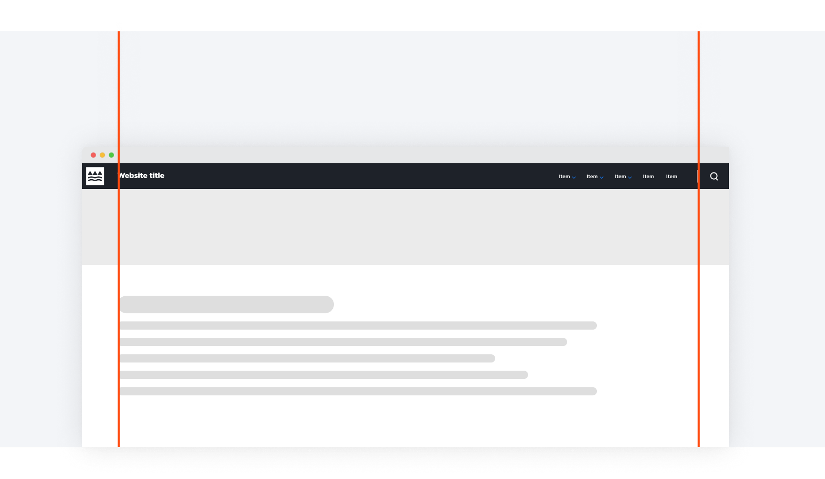 alignment of header elements