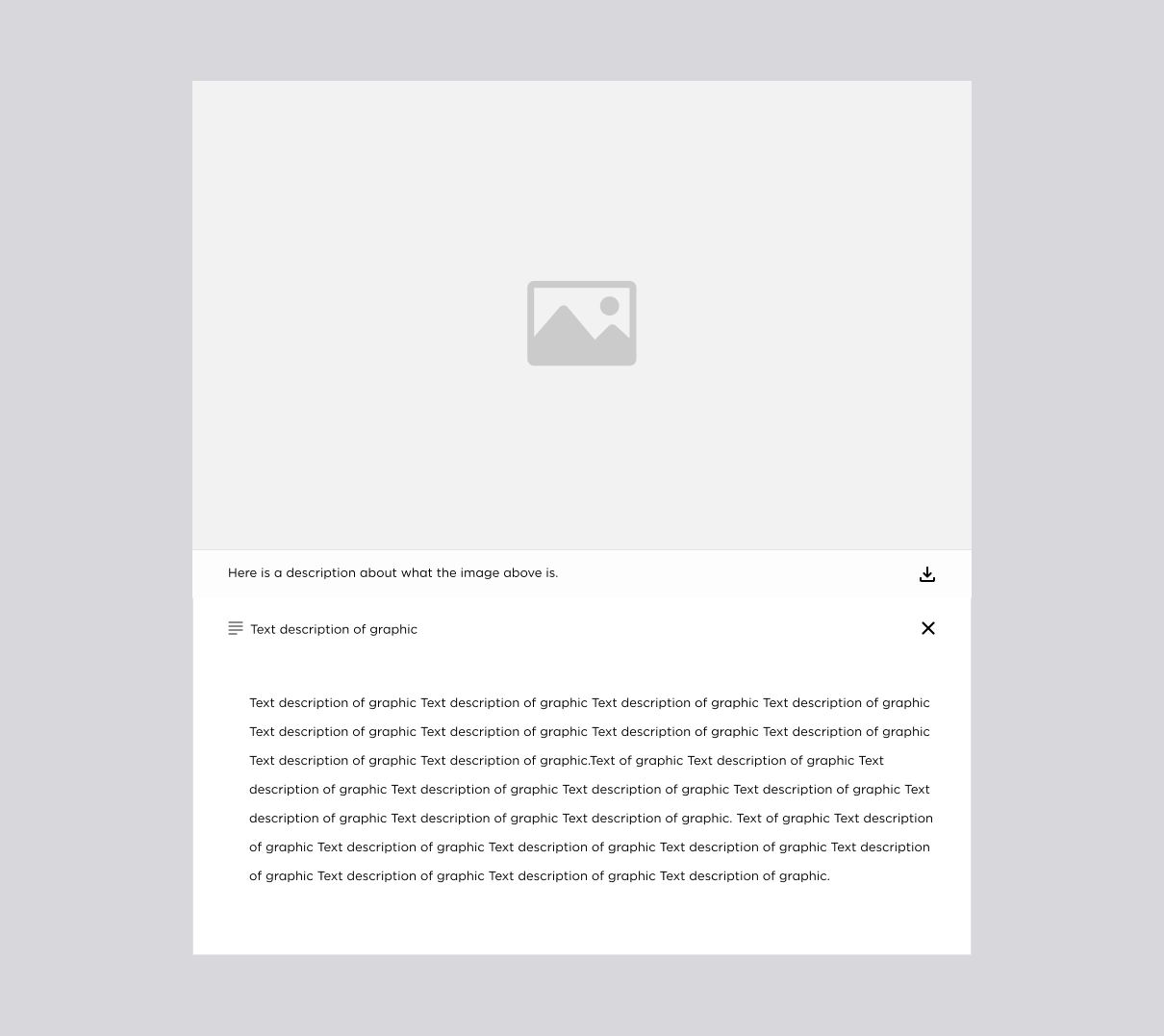 Image with expanded text