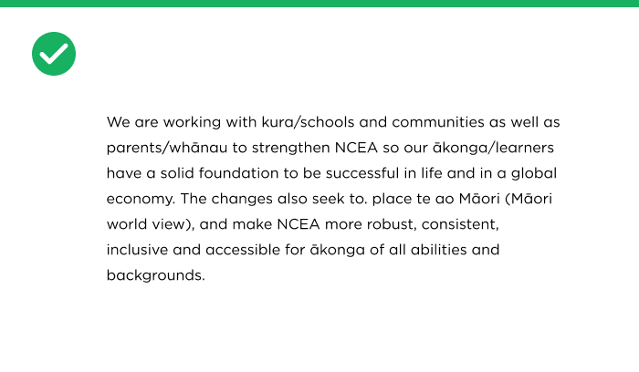 body copy with correct line-height of 1.6