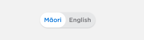 Local language toggle set to maori